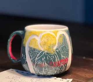 ماگ «فرشتگان | نگهبانان نور و آرامش»