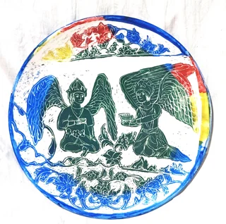 نظاره فرشتگان بر حریم امن (Angels Watching Over the Sacred Sanctuary) - (کارها موضوع محورند)